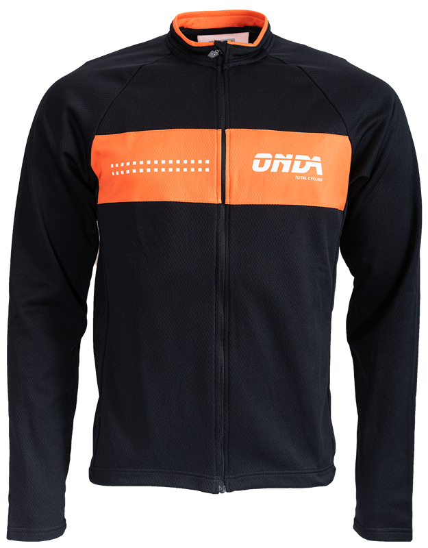 Onda Lange mouw fietsshirt pro minho pro 7 black/orange