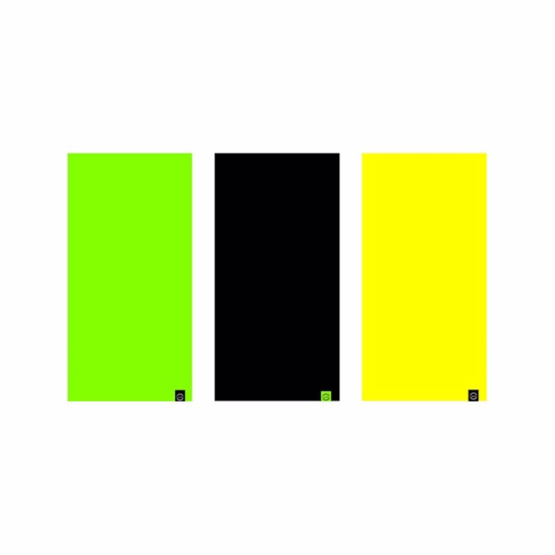 OXC Neckwarmer Comfy green/black/yellow 3 stuks