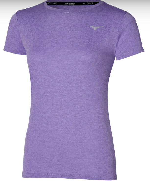 Mizuno Impulse Core Tee  women paisley purple