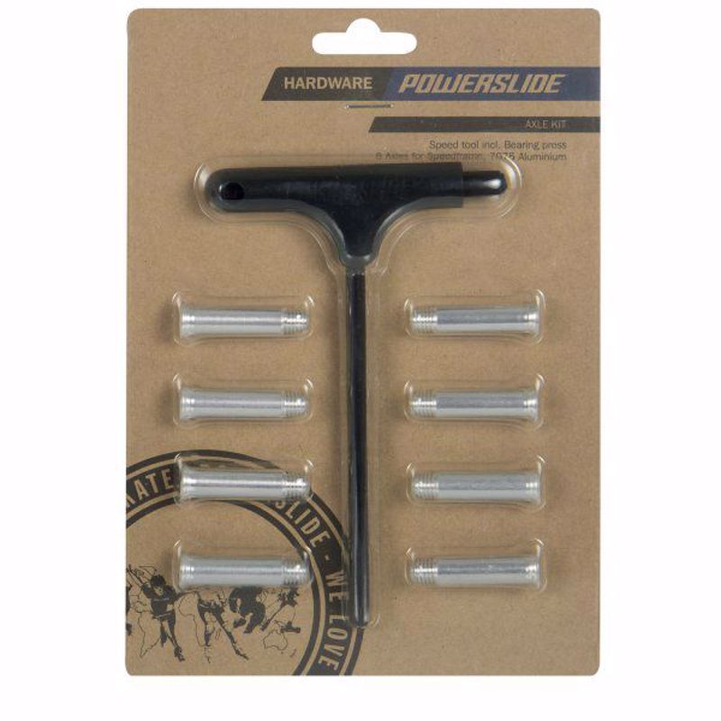 Powerslide Axes 8 pieces, with torx mounting key