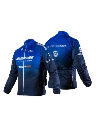 Powerslide Skating jacke blau