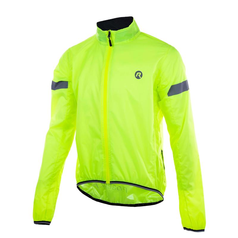 Rogelli Protect rain jacket yellow