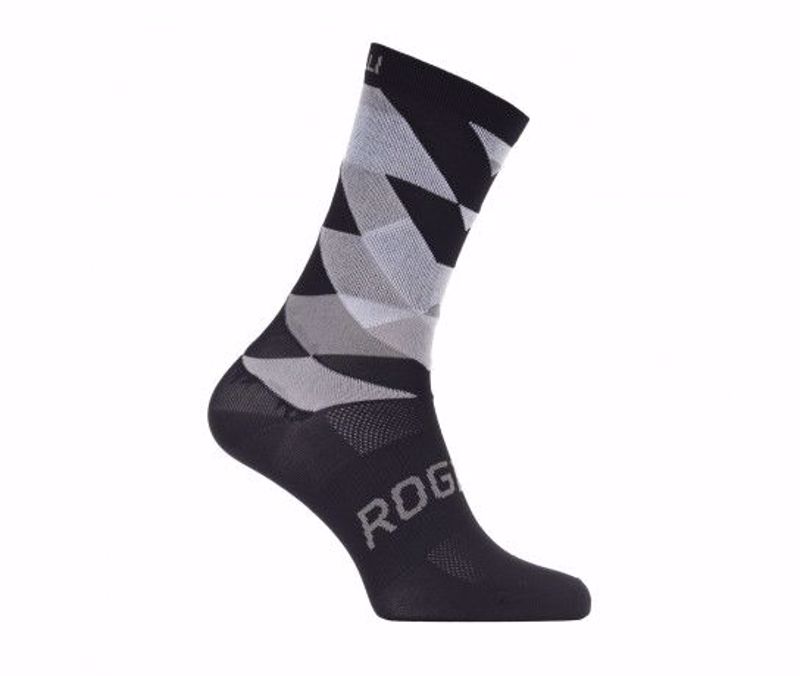 Rogelli bicycle sock RCS-14 black / white