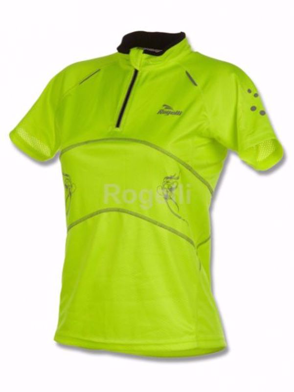 Rogelli Myla Running T-shirt Damesfluor geel/zwart
