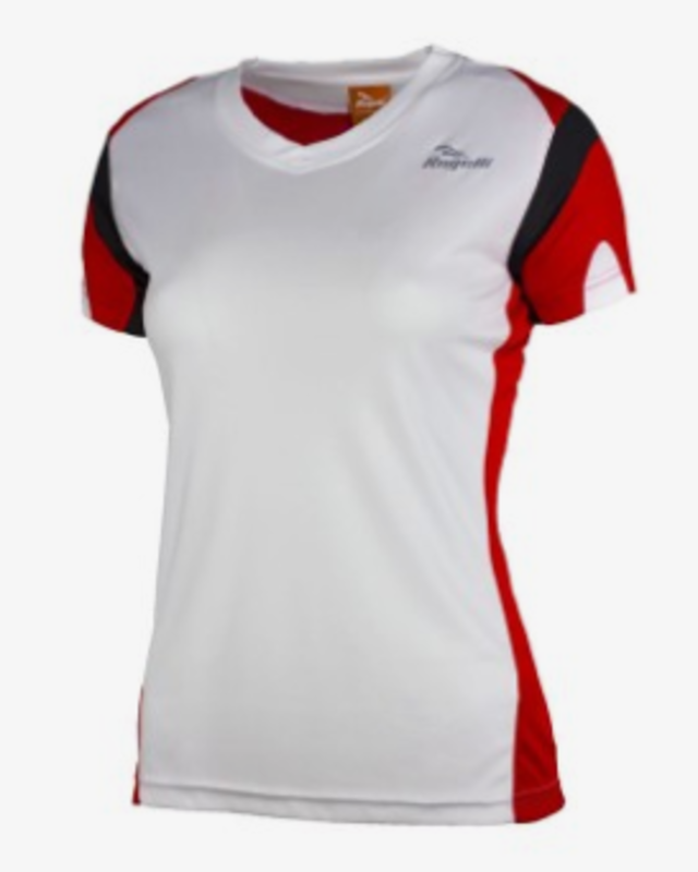 Rogelli Running shirt Eabel s/s Woman White/Red/Black