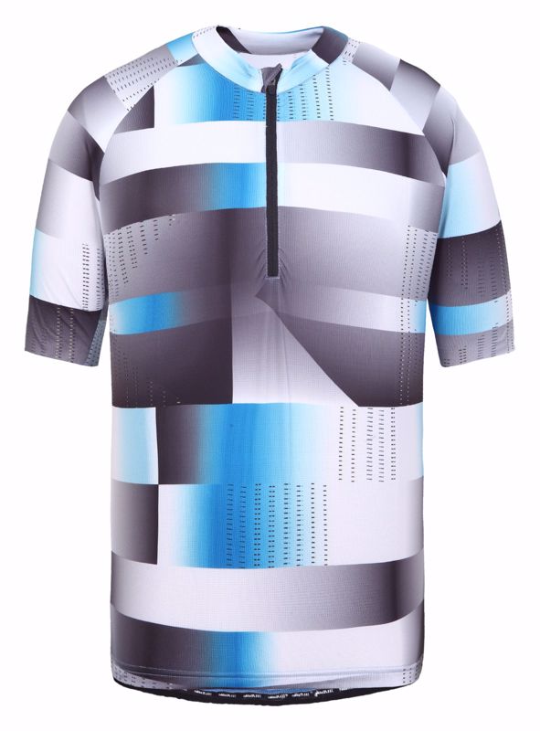 Rukka Rosund cycling SS shirt white/blue/grey