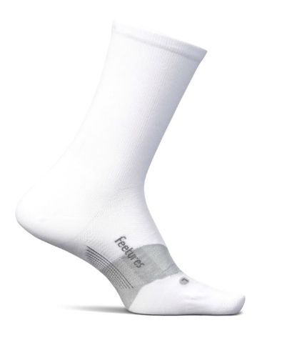 Feetures Elite ultra light mini crew white