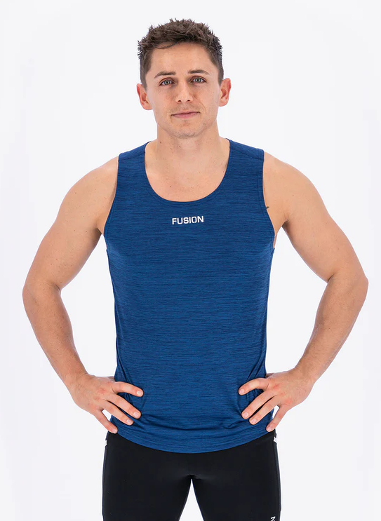 Fusion mens C3 singlet night blue