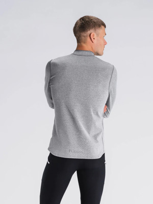 Fusion Mens C3 Zip Neck Grey