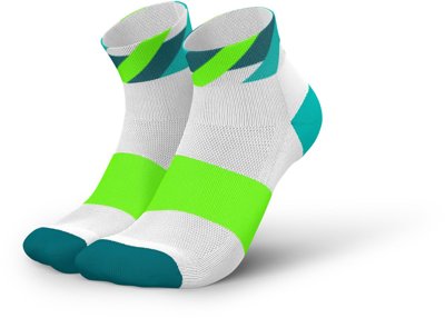 Incylence running loops short white green
