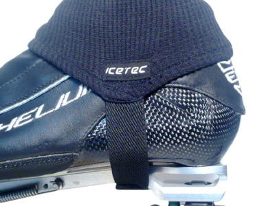 Icetec universal cut resistant ankle protector for clap skates