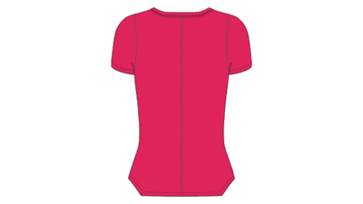 Asics Women's Silver SS top [pixel pink]