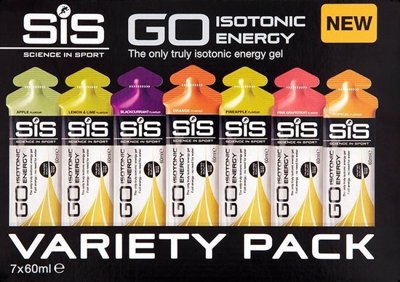 Go Isotonic Energy gel  7 variety pack