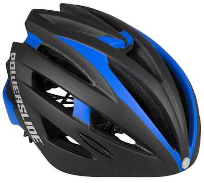 Race Attack helmet black/blue met LED licht