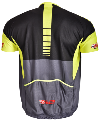 Aitos Time-out wielershirt km Yellow/Black