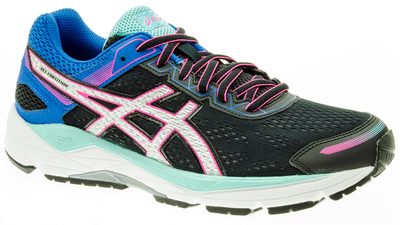 Asics Fortitude 7 black/silver/electric-blue