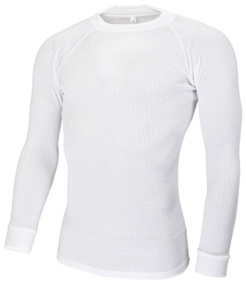 Thermoshirt Men White (long sleeve) 723