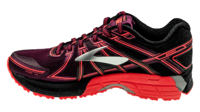 Brooks Adrenaline Trail ASR 14 black ebony pickled beet bestellen bij Skate dump