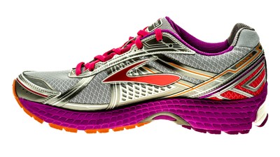 Brooks Defyance  9 silver/charcoal/paradise-pink