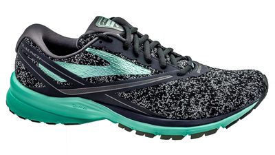 Brooks Launch 4 anthracite/beach glass/silver