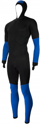 SpeedSuit colorblock black/blue