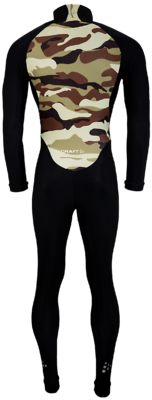 Craft Thermo schaatspak colorblock black/camouflage limited edition
