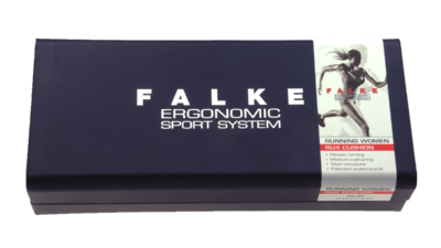 Falke RU4 Cushion black/grey / 2 pair Giftbox