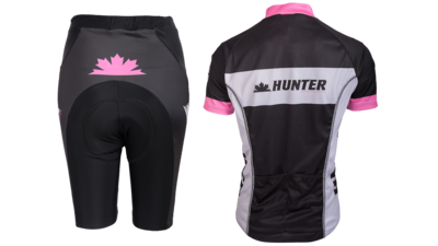 Hunter Cycling set short Perfect Pink