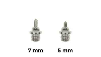 Spikepuntjes Needle/Tartan (12 stuks)