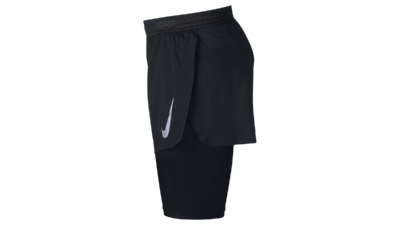 Nike Men's AeroSwift 2-in-1 Cool shorts black/gunsmoke
