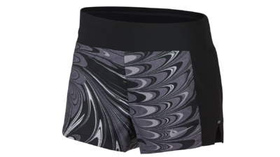 Nike Eclipse 3" running shorts black texture
