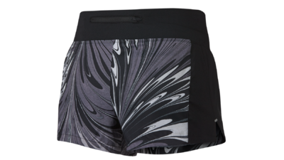Nike Eclipse 3" running shorts black texture