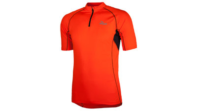 Rogelli Cycling Jersey short sleeve Perugia fluo orange