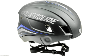 Powerslide Racing Wind Helmet grey/blue