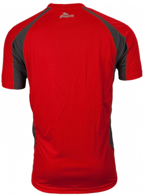 Rogelli t-shirt clearwater rouge/gris