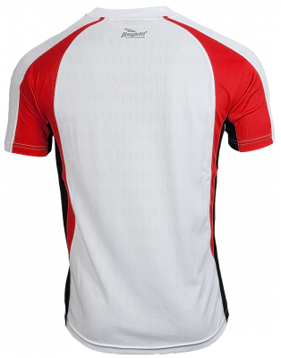 Rogelli Running shirt Elba wit/rood