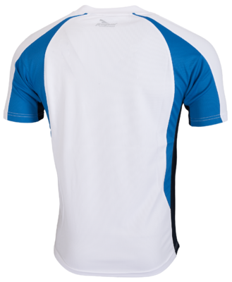 Rogelli Running shirt Elba wit/blauw/zwart