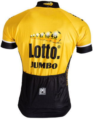 Santini Cycle Jersey Team Lotto-Jumbo 2015