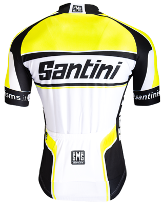Santini Cycleshirt Short Sleeve Neon Yellow
