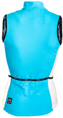 Santini Cycleshirt Sleeveles Turquoise Ladies