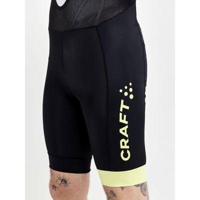 Craft Core Endurance Bib Shorts M - black/giallo