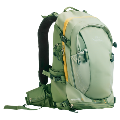 Black Crevise Premium-Wanderrucksack blau olive