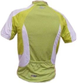 Rogelli Madrid Shirt Short Sleeve Green/light Green/White