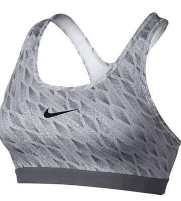 Nike Sport BH Bra Top 805273 100 White Grey
