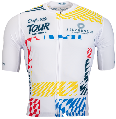 cycling shirt Tour de la Provence red/yellow/blue