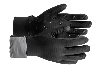 Craft Essence hybrid glove black/silver