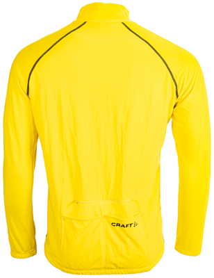 Craft Thermo bike- skatejacket yellow