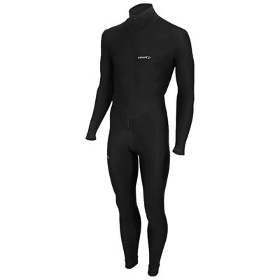 Thermal skating suit colorblock black