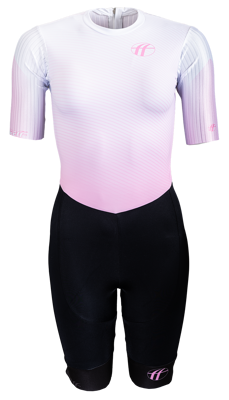 inline skating suit light pink
