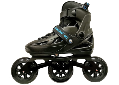 DoubleFF Black Boot G1 adjustable skate